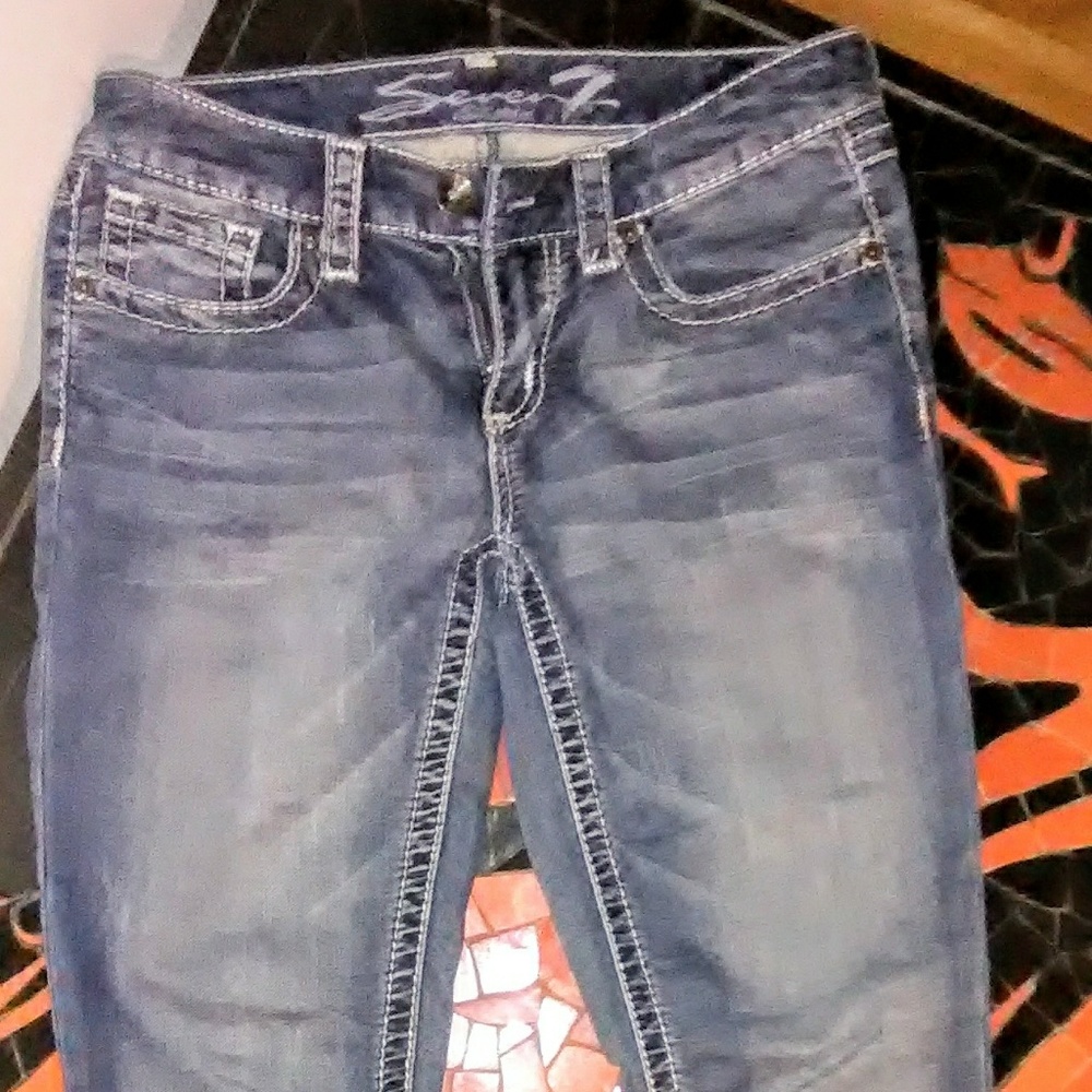 Seven7 Women's Jeans Style RN#109890 Boot cut sz 6